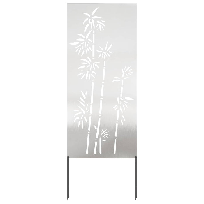 Ecran de intimitate pentru grădină Floral Argintiu 50 x 140 cm WALTI