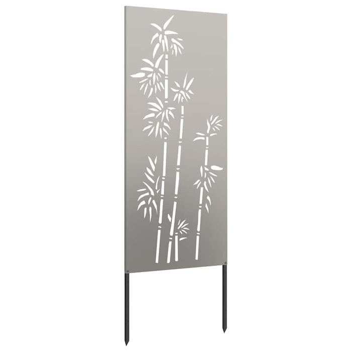 Ecran de intimitate pentru grădină Floral Ruginit 50 x 140 cm WALTI