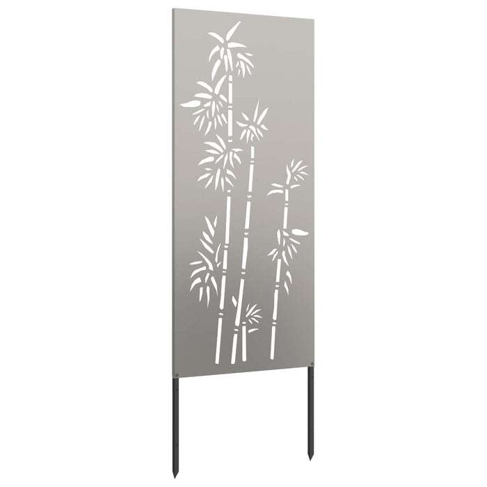 Ecran de intimitate pentru grădină Floral Ruginit 50 x 140 cm WALTI