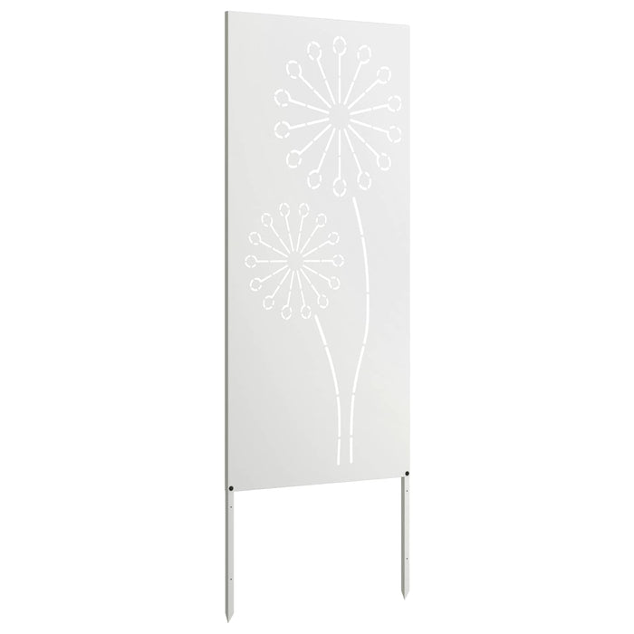 Ecran de intimitate pentru grădină Traforaj Alb 50 x 140 cm WALTI