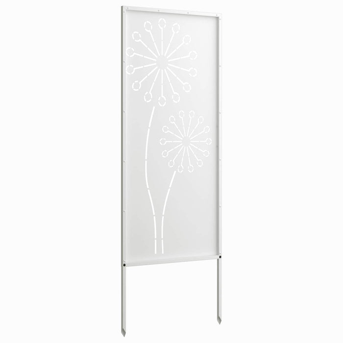 Ecran de intimitate pentru grădină Traforaj Alb 50 x 140 cm WALTI