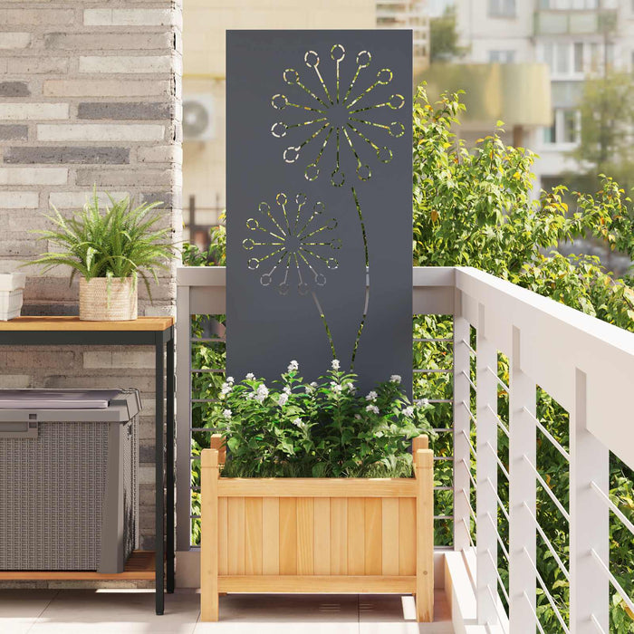 Ecran de intimitate pentru grădină Antracit 50 x 140 cm WALTI