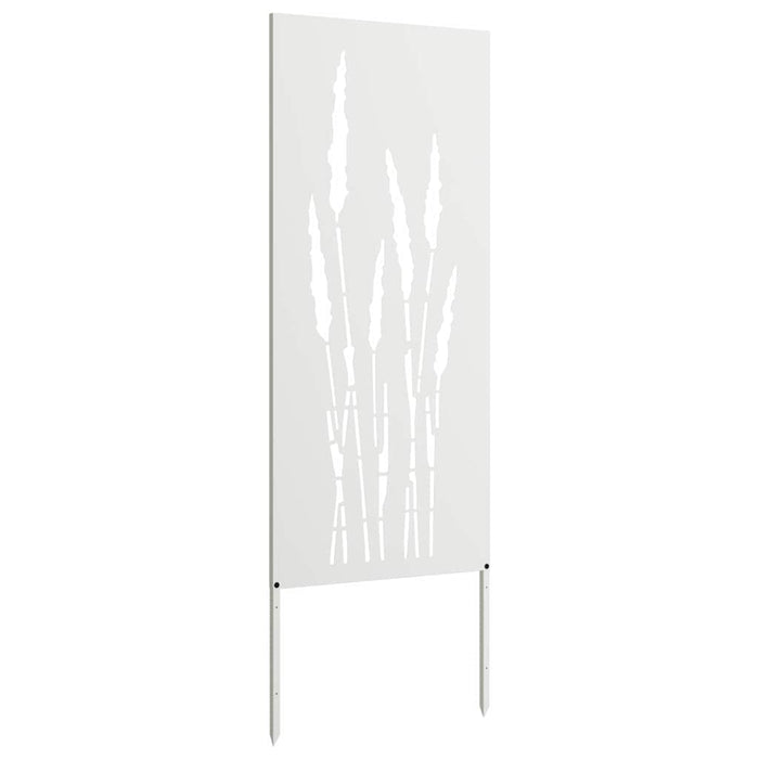 Ecran de intimitate pentru grădină Floral Alb 50 x 140 cm - WALTI WALTI