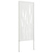 Ecran de intimitate pentru grădină Floral Alb 50 x 140 cm - WALTI WALTI