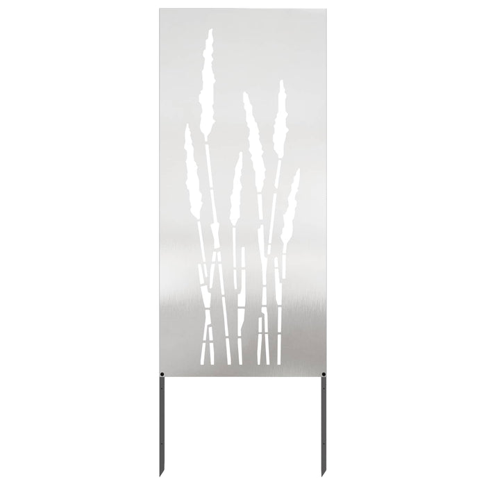 Ecran de intimitate pentru grădină Floral Argintiu 50 x 140 cm WALTI