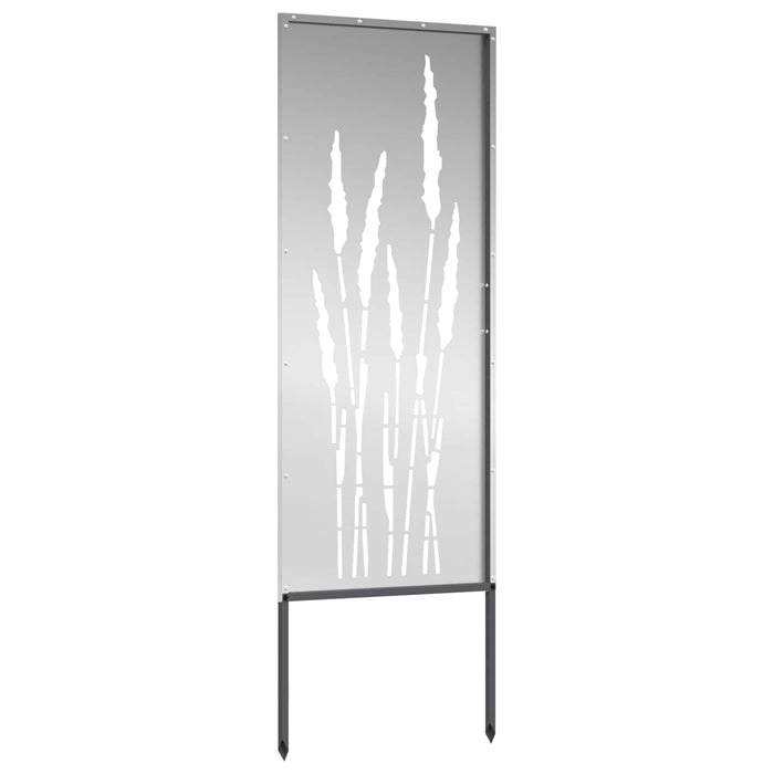 Ecran de intimitate pentru grădină Floral Argintiu 50 x 140 cm WALTI