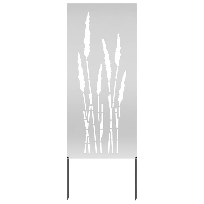 Ecran de intimitate pentru grădină Floral Argintiu 50 x 140 cm WALTI