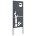 Ecran de intimitate pentru grădină Antracit 50 x 140 cm - WALTI WALTI