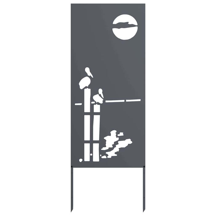 Ecran de intimitate pentru grădină Antracit 50 x 140 cm - WALTI WALTI