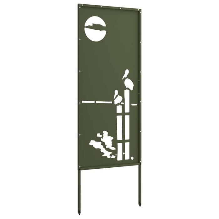 Ecran de intimitate pentru grădină Olivengrønn 50 x 140 cm - WALTI WALTI