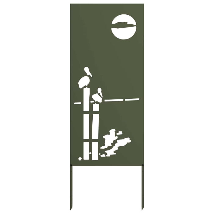 Ecran de intimitate pentru grădină Olivengrønn 50 x 140 cm - WALTI WALTI