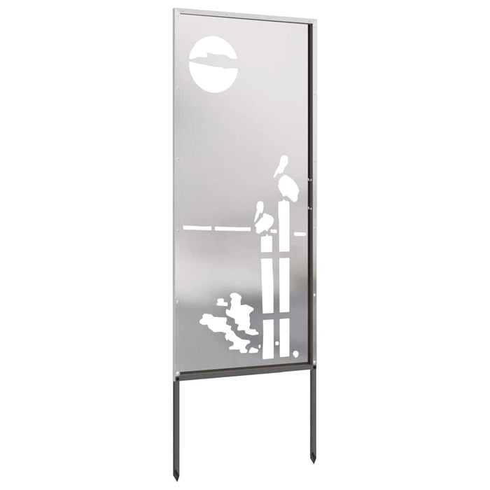 Ecran de intimitate pentru grădină Argintiu 50 x 140 cm - WALTI WALTI