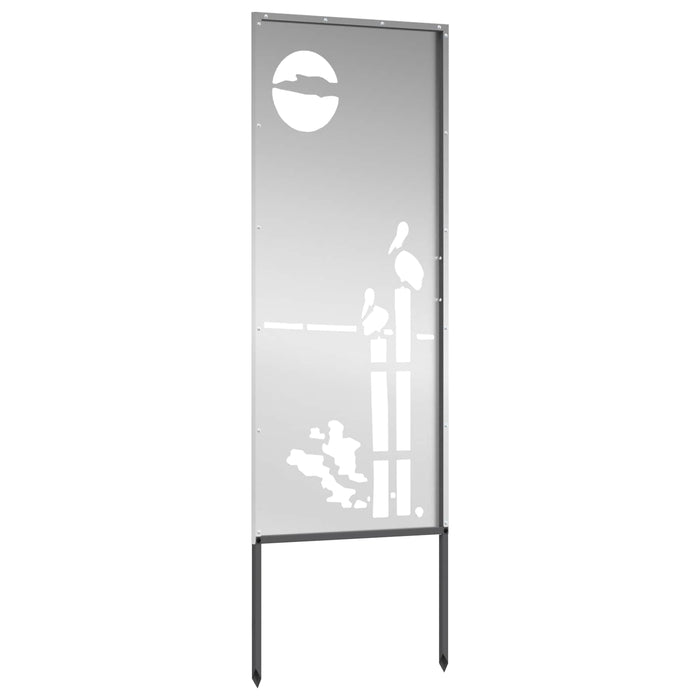 Ecran de intimitate pentru grădină Argintiu 50 x 140 cm - WALTI WALTI