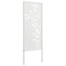Ecran de intimitate pentru grădină Floral Alb 50 x 140 cm - WALTI WALTI