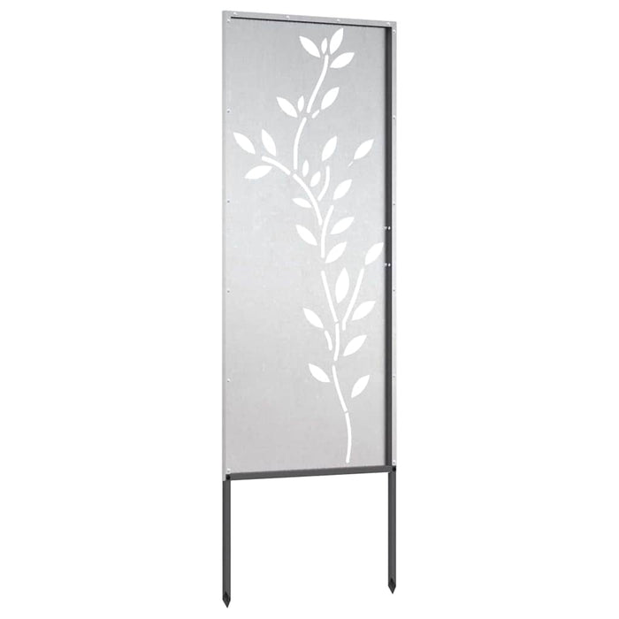 Ecran de intimitate pentru grădină Floral Argintiu 50 x 140 cm WALTI