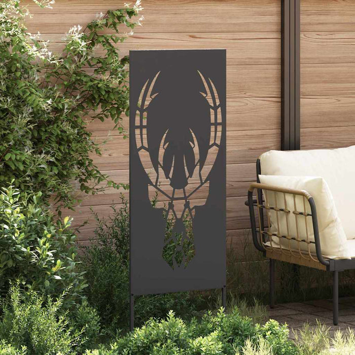 Ecran de intimitate pentru grădină Negru 50 x 140 cm - WALTI WALTI