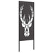 Ecran de intimitate pentru grădină Negru 50 x 140 cm - WALTI WALTI