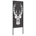 Ecran de intimitate pentru grădină Negru 50 x 140 cm - WALTI WALTI