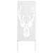 Ecran de intimitate pentru grădină Animal Print Alb 50 x 140 cm - WALTI WALTI