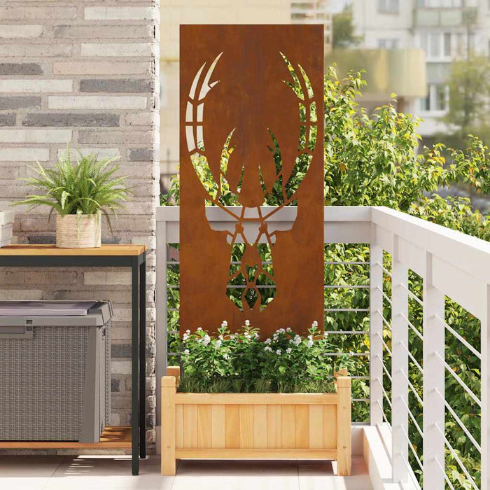 Ecran de intimitate pentru grădină Ruginit 50 x 140 cm - WALTI WALTI