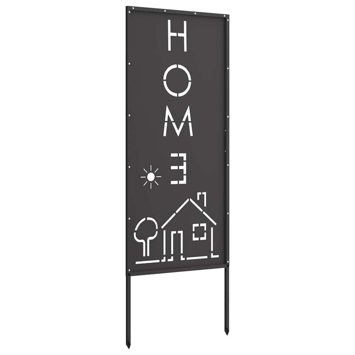 Ecran de intimitate pentru grădină Traforaj Negru 50 x 140 cm - WALTI WALTI