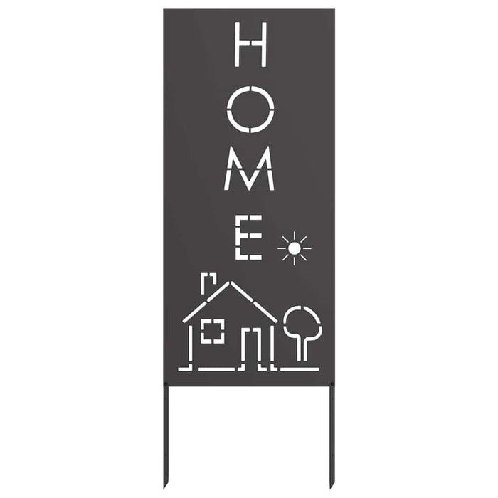 Ecran de intimitate pentru grădină Traforaj Negru 50 x 140 cm - WALTI WALTI
