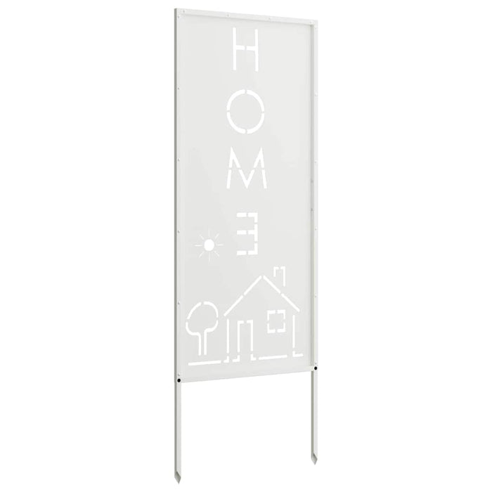 Ecran de intimitate pentru grădină Traforaj Alb 50 x 140 cm - WALTI WALTI