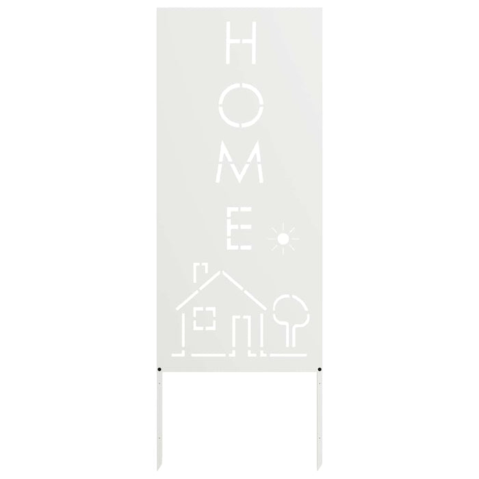 Ecran de intimitate pentru grădină Traforaj Alb 50 x 140 cm - WALTI WALTI