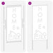 Ecran de intimitate pentru grădină Antracit 50 x 140 cm - WALTI WALTI