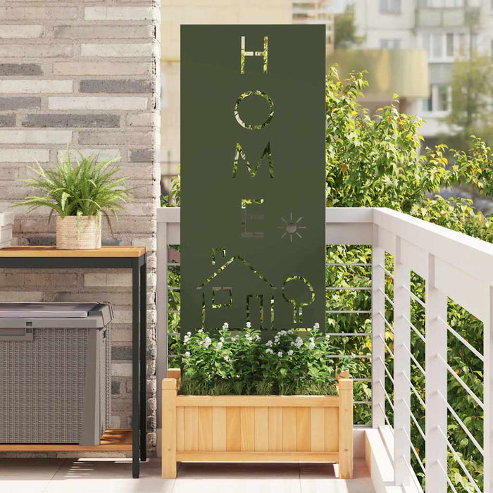 Ecran de intimitate pentru grădină Olivengrønn 50 x 140 cm - WALTI WALTI