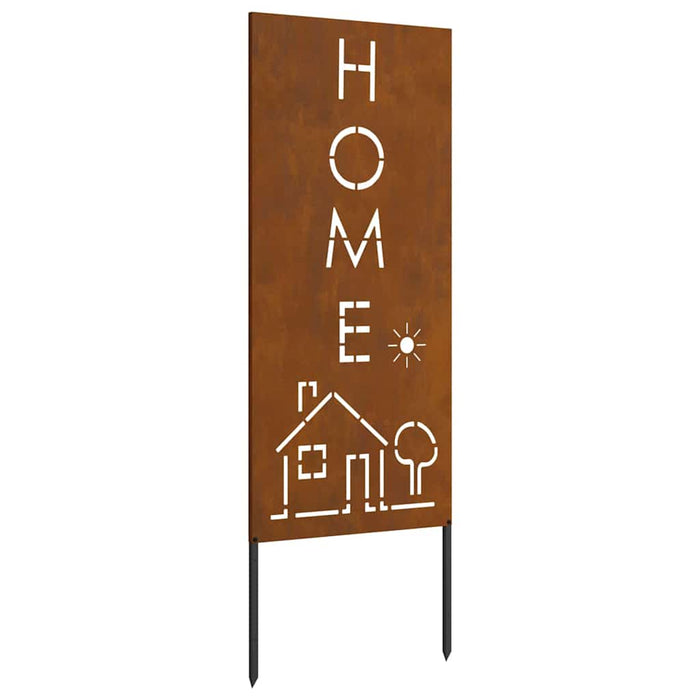 Ecran de intimitate pentru grădină Traforaj Ruginit 50 x 140 cm - WALTI WALTI
