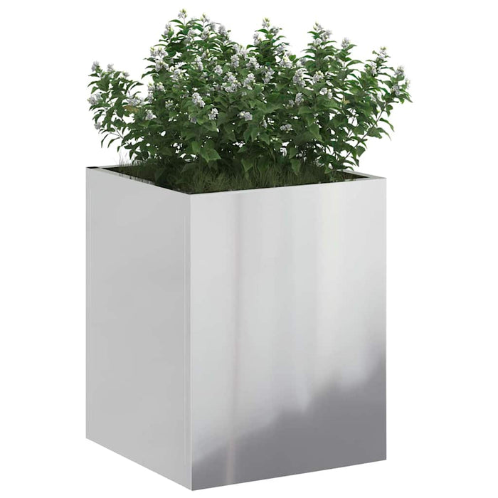 Vază pentru Grădină Oțel Galvanizat 32 x 32 x 40 cm WALTI