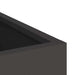Vază pentru Grădină Negru 50 x 32 x 40 cm Oțel laminat la rece - WALTI WALTI