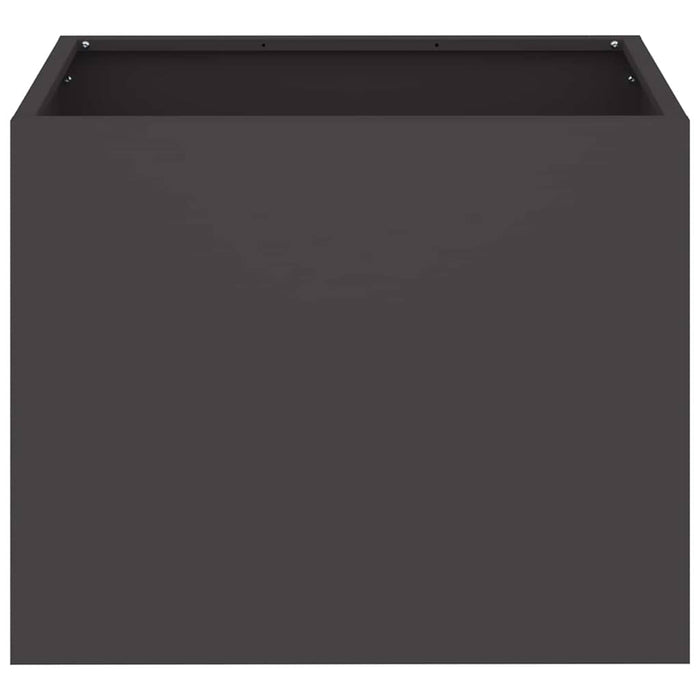 Vază pentru Grădină Negru 50 x 32 x 40 cm Oțel laminat la rece - WALTI WALTI