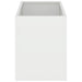 Vază pentru Grădină Alb 50 x 32 x 40 cm Oțel laminat la rece - WALTI WALTI