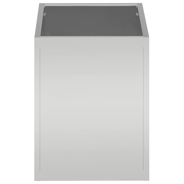 Vază pentru Grădină Oțel Galvanizat 50 x 32 x 40 cm WALTI