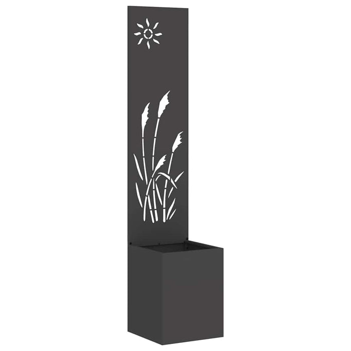 Ecran de intimitate pentru grădină Traforaj Negru 32 x 140 cm - WALTI WALTI