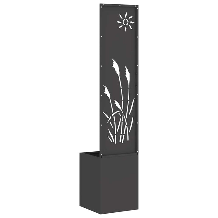 Ecran de intimitate pentru grădină Traforaj Negru 32 x 140 cm - WALTI WALTI