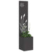 Ecran de intimitate pentru grădină Traforaj Negru 32 x 140 cm - WALTI WALTI