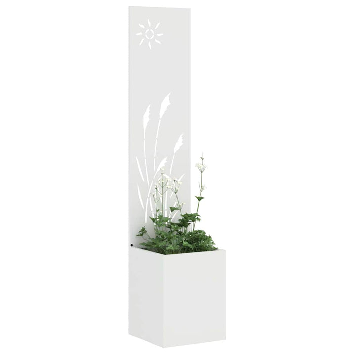 Ecran de intimitate pentru grădină Traforaj Alb 32 x 140 cm - WALTI WALTI