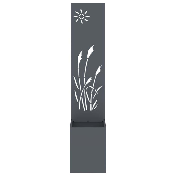 Ecran de intimitate pentru grădină Antracit 50 x 32 x 150 cm - WALTI WALTI