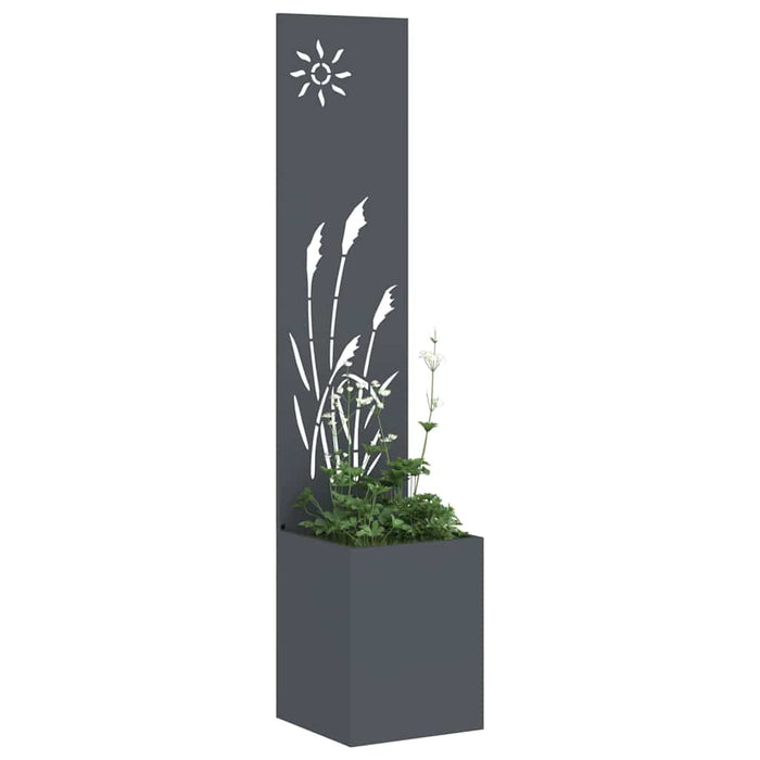 Ecran de intimitate pentru grădină Antracit 50 x 32 x 150 cm - WALTI WALTI
