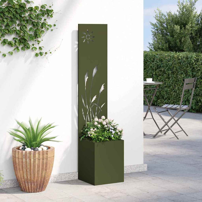 Ecran de intimitate pentru grădină Olivengrønn 32 x 140 cm - WALTI WALTI