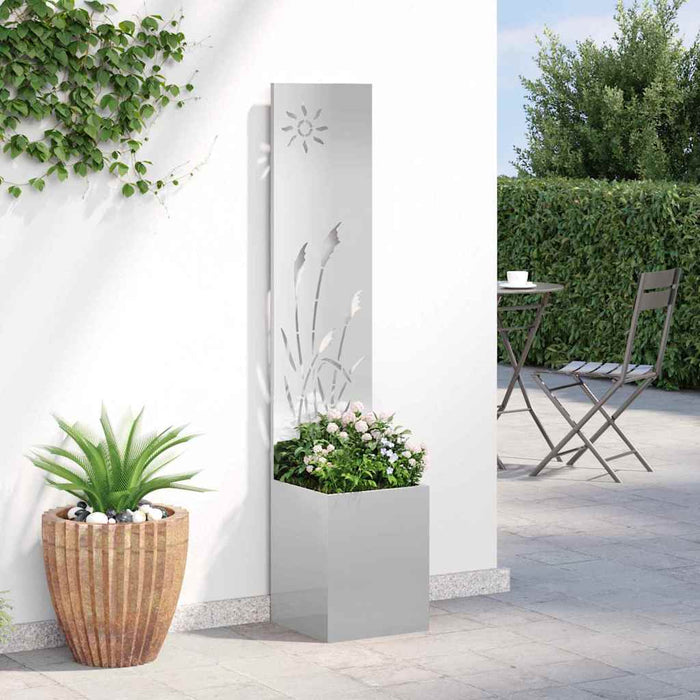 Ecran de intimitate pentru grădină Argintiu 32 x 140 cm - WALTI WALTI