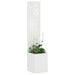 Ecran de intimitate pentru grădină Floral Alb 32 x 140 cm - WALTI WALTI