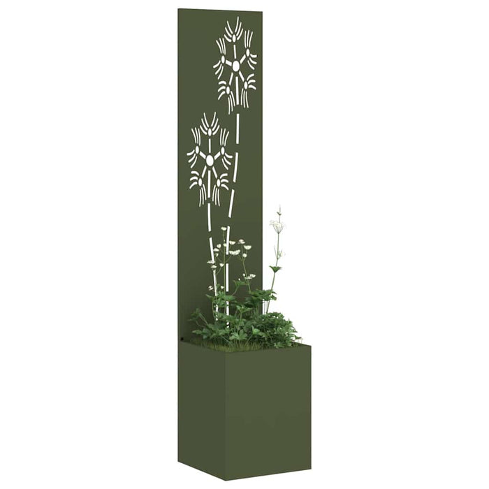 Ecran de intimitate pentru grădină Olivengrønn 32 x 140 cm - WALTI WALTI