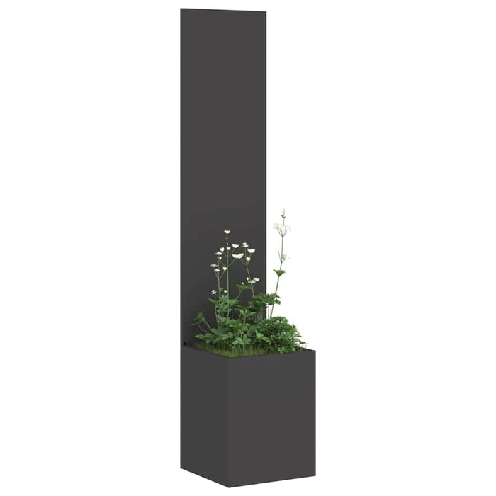 Ecran de intimitate pentru grădină Traforaj Negru 32 x 140 cm - WALTI WALTI