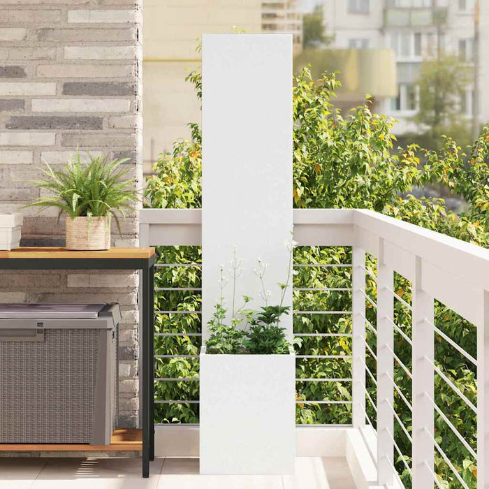 Ecran de intimitate pentru grădină Traforaj Alb 32 x 140 cm - WALTI WALTI