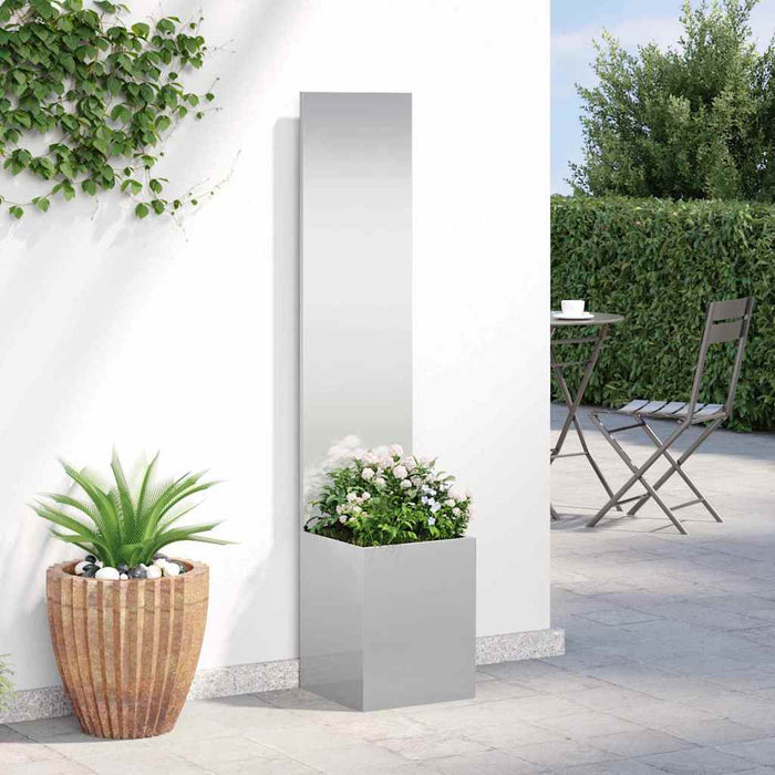 Ecran de intimitate pentru grădină Argintiu 32 x 140 cm - WALTI WALTI