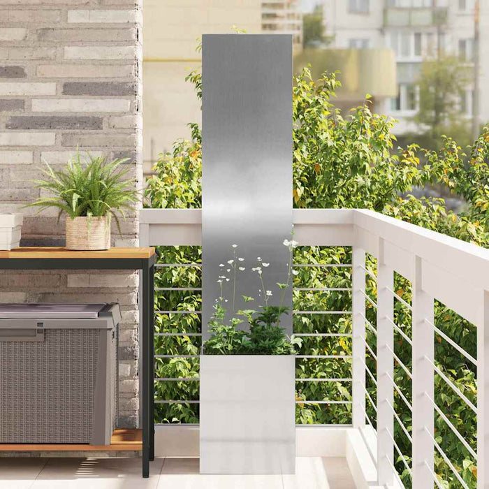 Ecran de intimitate pentru grădină Argintiu 32 x 140 cm - WALTI WALTI